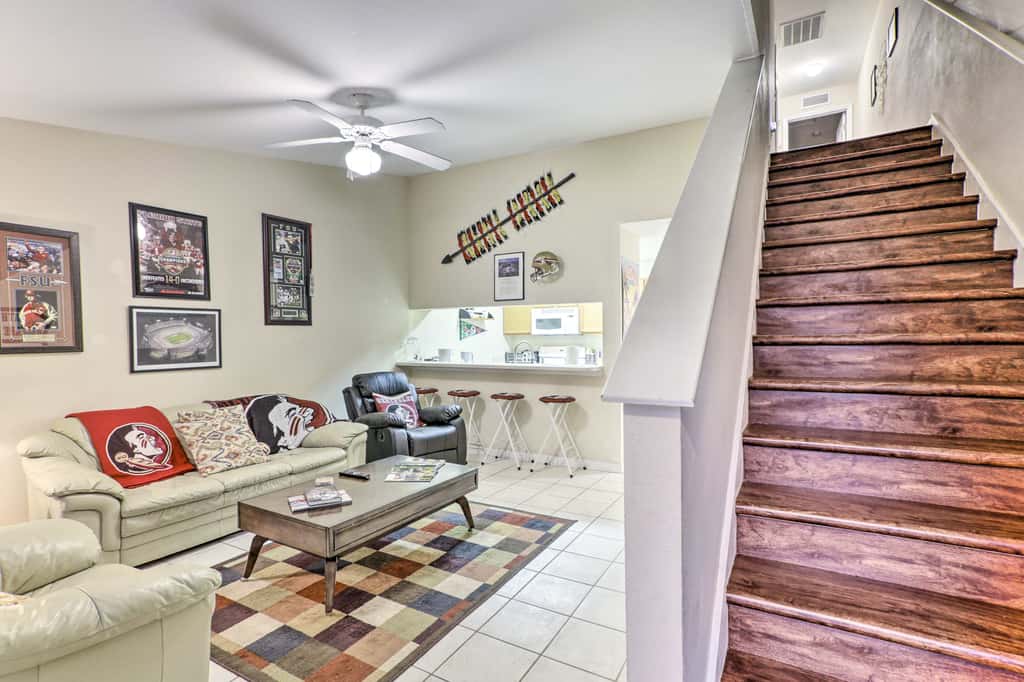Tallahassee Townhome 4 Mi to College Town!