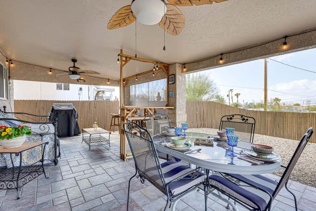 Furnished Patio, Grill & Views: Lake Havasu Home
