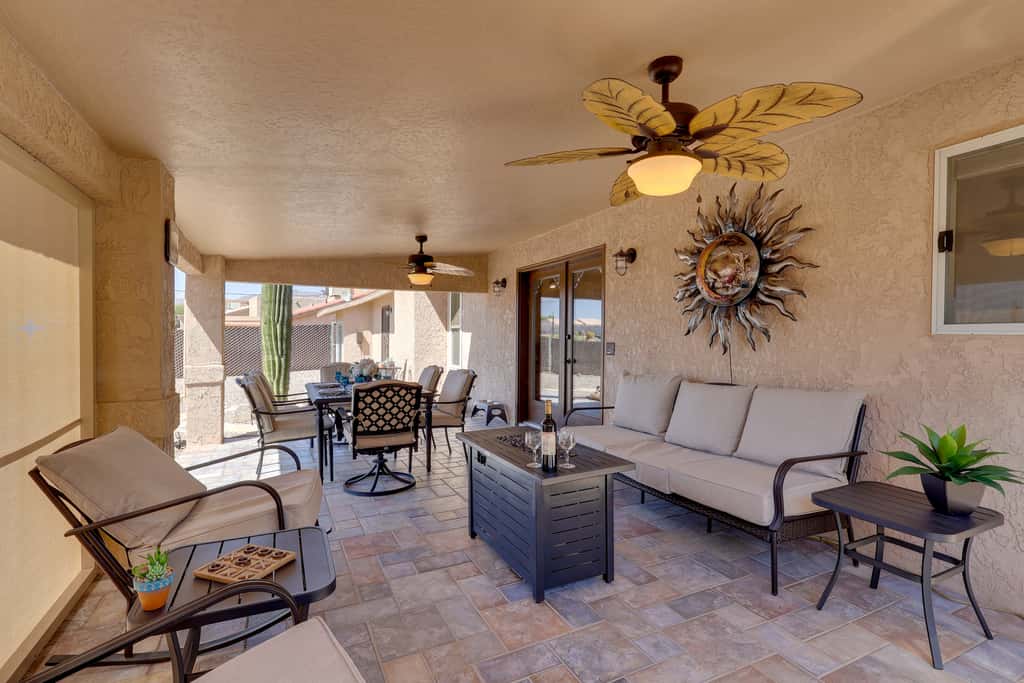 Furnished Patio, Grill & Views: Lake Havasu Home
