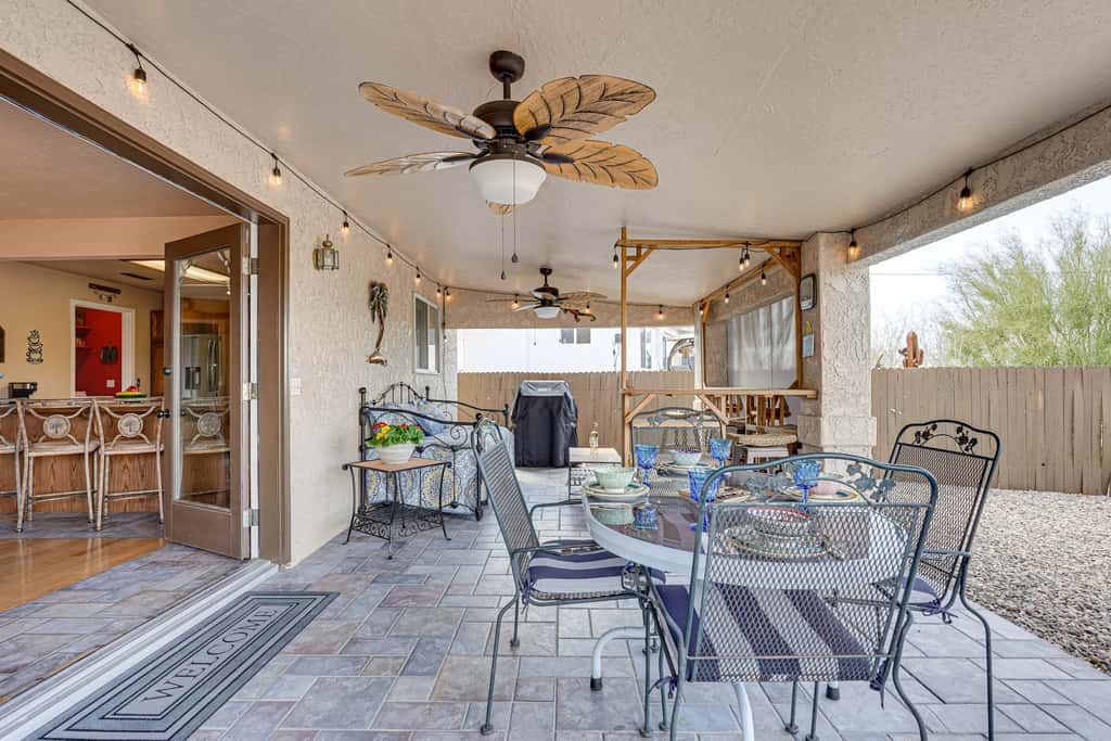 Furnished Patio, Grill & Views: Lake Havasu Home