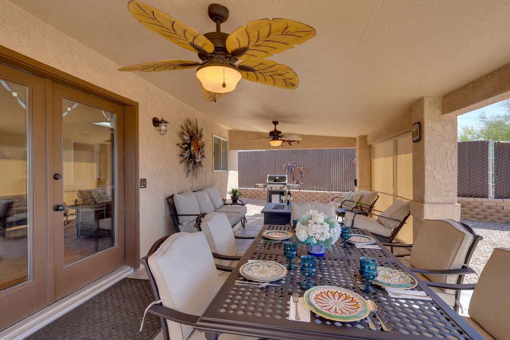 Furnished Patio, Grill & Views: Lake Havasu Home