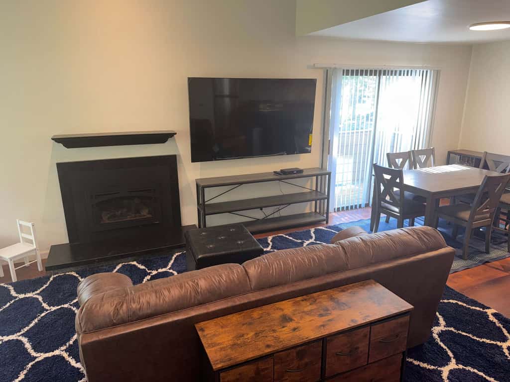 Family Friendly Tahoe Pines Escape with Mountain Comfort and Patio