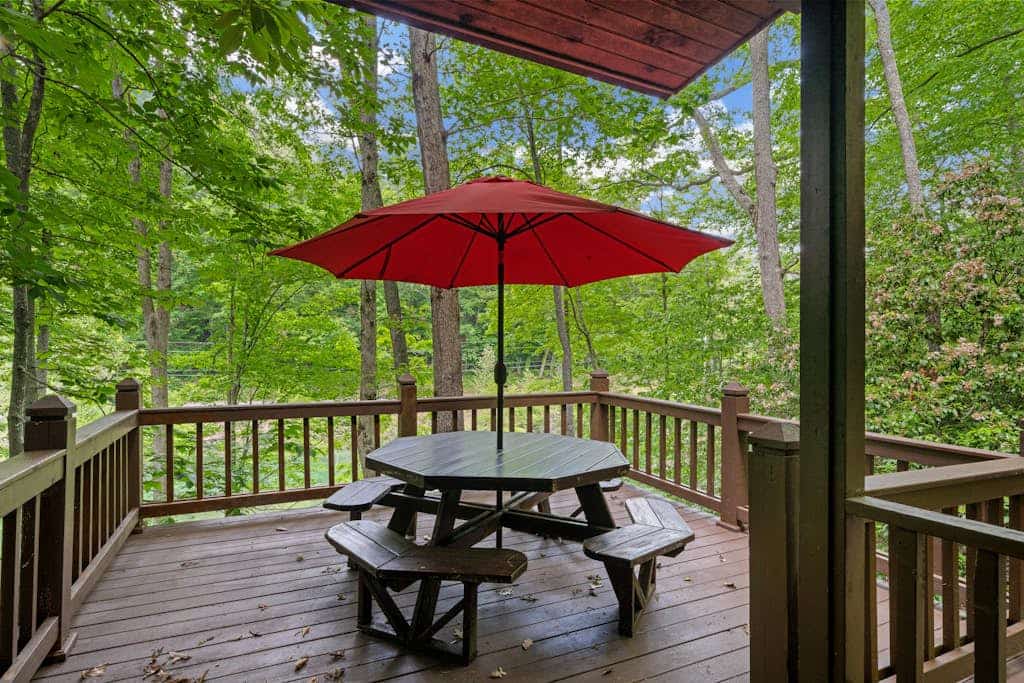 Waterfront cabin with hot tub, firepit, dock, & screened porch - dog-friendly