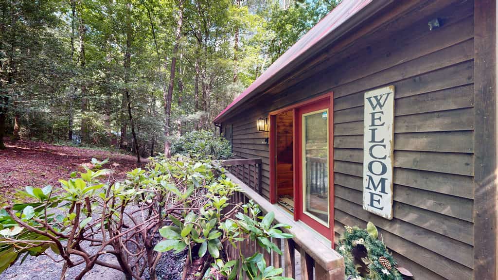 Dog-friendly cabin with game room, fireplace, furnished deck, & washer/dryer