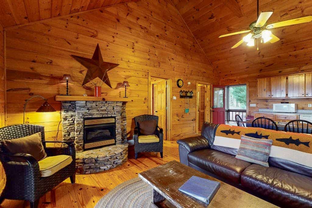Charming Cabin w/ a Gas Fireplace, Washer/Dryer, Furnished Deck, & Gas Grill
