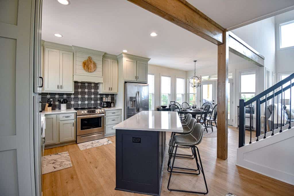 Mountain views, hot tub, firepit & three-story comfort—your North Georgia escape awaits.