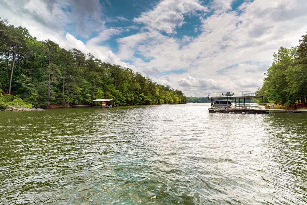 2025 Fully Renovated lakefront home with two-story dock, WiFi, & game room