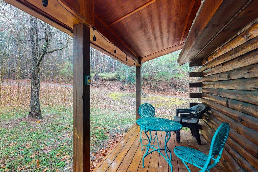 Charming log cabin with serene views, private pond, & cozy fireplace