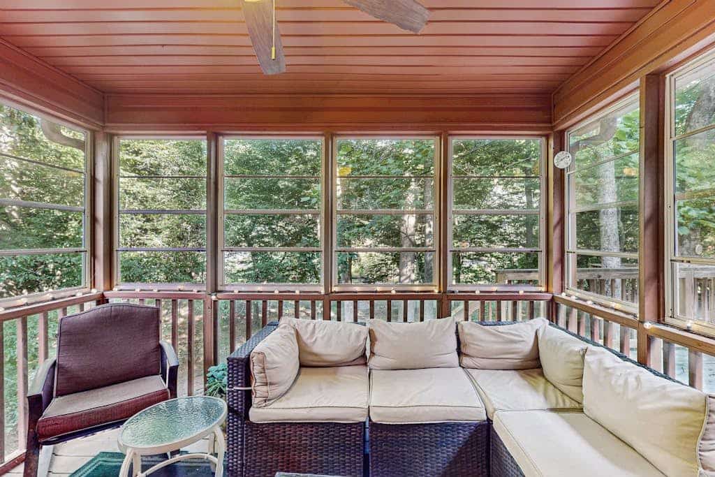 Spacious riverfront home with private dock, firepit & scenic outdoor space