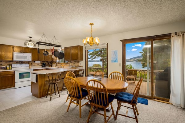 Lakefront home w/ private dock & large patio
