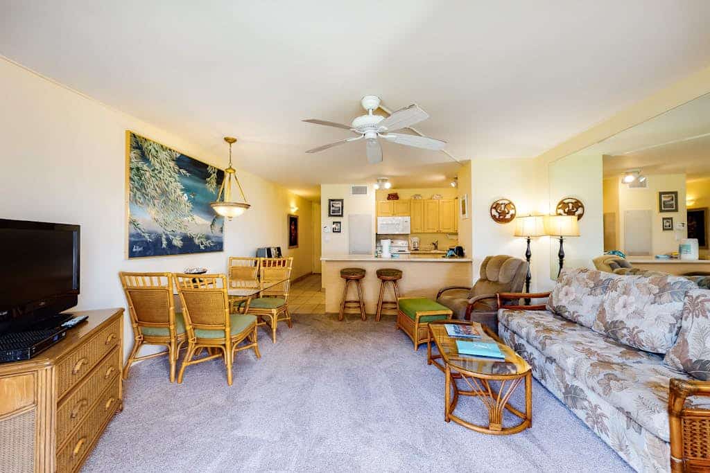 Sugar Beach Resort oceanfront condo with pool, hot tub, sauna, & central AC