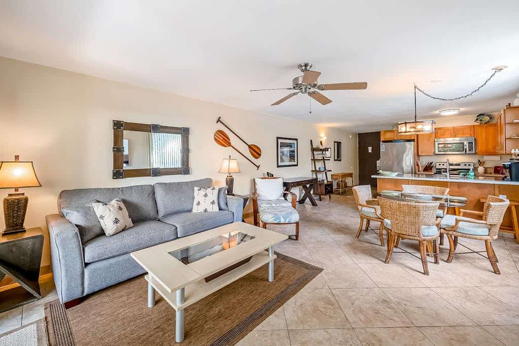 Updated condo with furnished lanai & washer/dryer plus pool & tennis