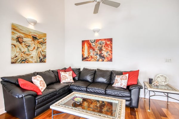 Ocean View Townhouse, Two Story, Central Air, Free Internet, & Washer & Dryer