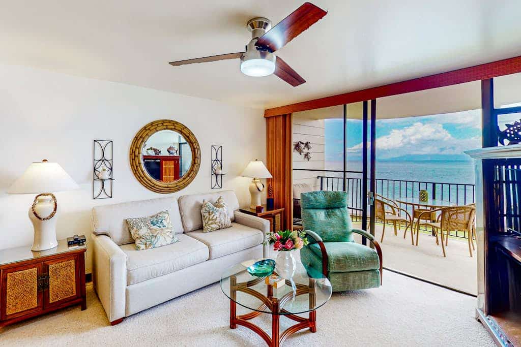 Oceanfront condo with heated pool, balcony, & amazing views