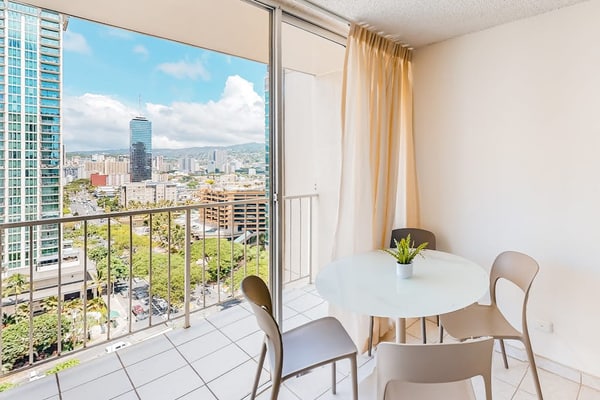 Mountain/city-view condo with rooftop pool, balcony, & W/D - 30-night minimum
