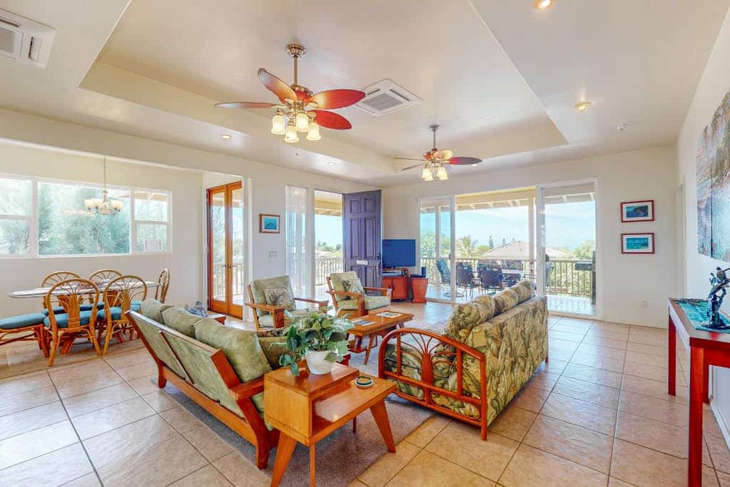 Ocean-view Waikoloa Village retreat with air conditioning - discounted golf