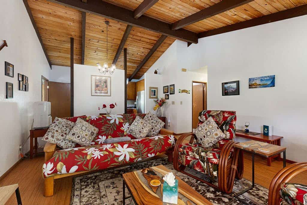 Serene home with enclosed nature walk, meditation spot, & gardens