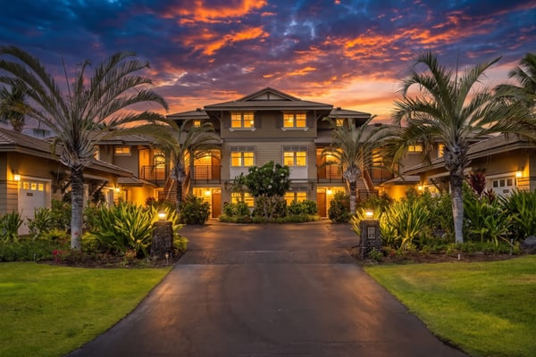 Upscale, ground-floor at Halii Kai w/AC, shared pools/hot tub, private W/D, gym