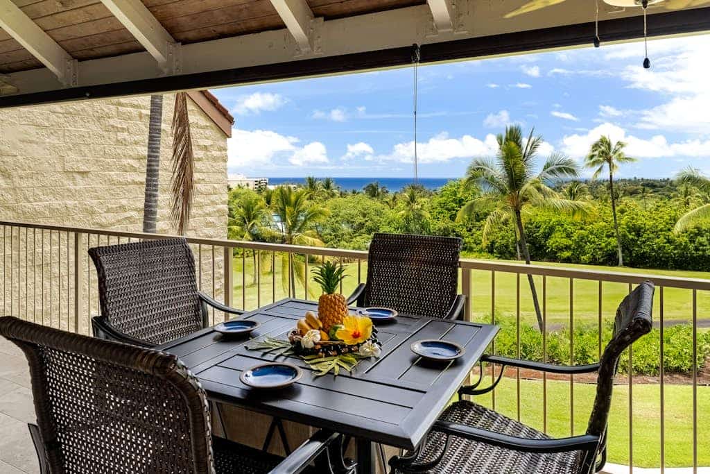 Ocean & Golf View Loft-Condo with WiFi, Lanai, Grill, Full Kitchen, Pool/Spa