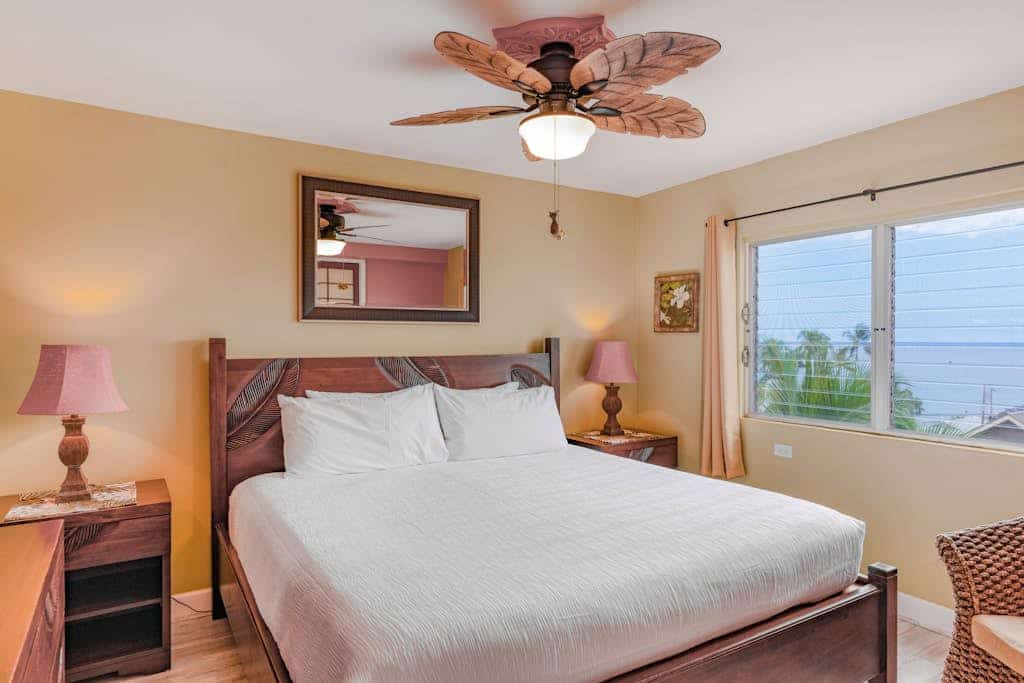 Ocean-view condo with furnished lanai & pool - walk to beach & dining