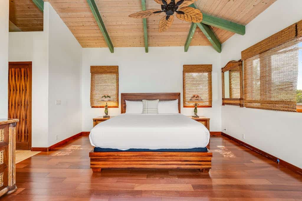 Oceanfront sanctuary with light-filled interior, lanai, W/D, & full kitchen