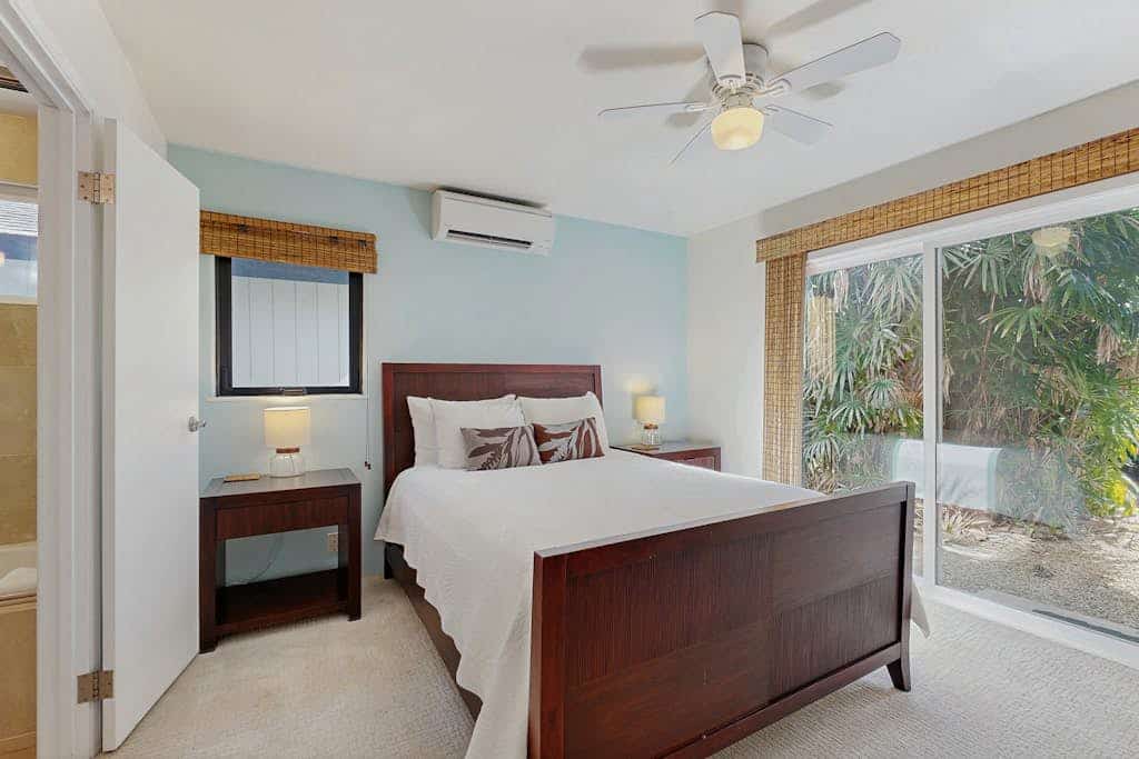 Spacious home with charming views from lanai - walk to the beach