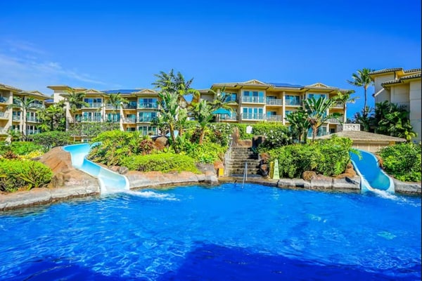 Updated Condo in Oceanfront Resort w/ AC & Shared Pool, Water slide, Spas