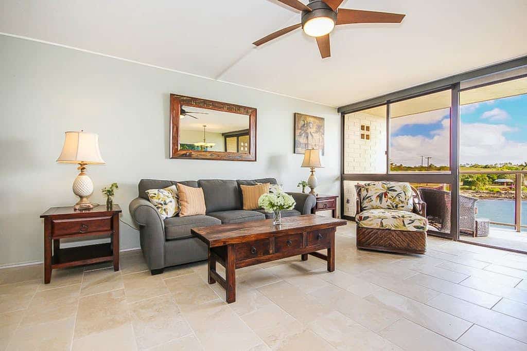 Beachfront Condo w/Partial A/C, Lanai, Ocean Views, Free WiFi, Shared W/D, & BBQ
