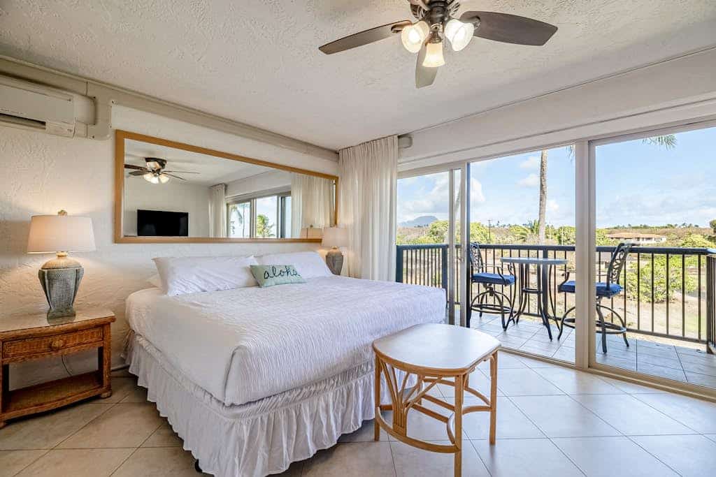 Oceanview condo with lanai , AC, washer/dryer & pool - walk to the beach!