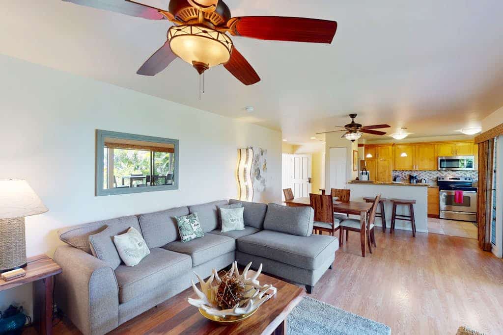 Ground-Floor Oceanview Home w/Private Lanai, WiFi, Shared Pool + Lots of Privacy