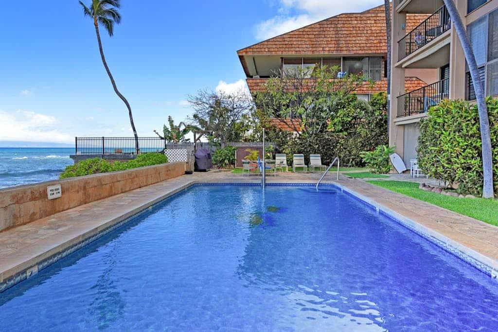 Oceanfront Nohonani w/ Lanai & Pool - Steps to Private Beach