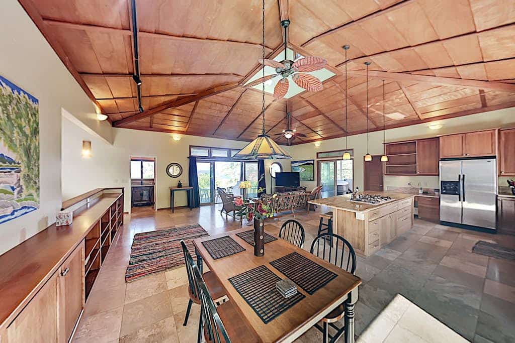 Spacious ocean-view getaway steps to coast with WiFi, patio