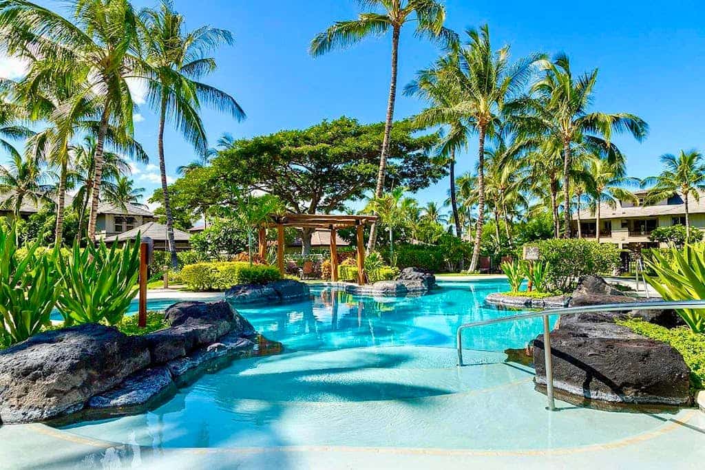Ground floor condo with private golf side lanai, golf course views, pool, hot tub and grill