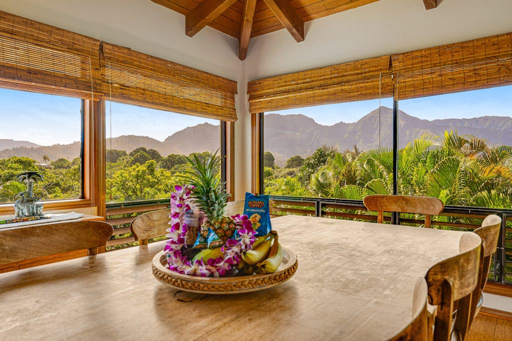 Princeville’s Sacred Mountain Waterfall House
