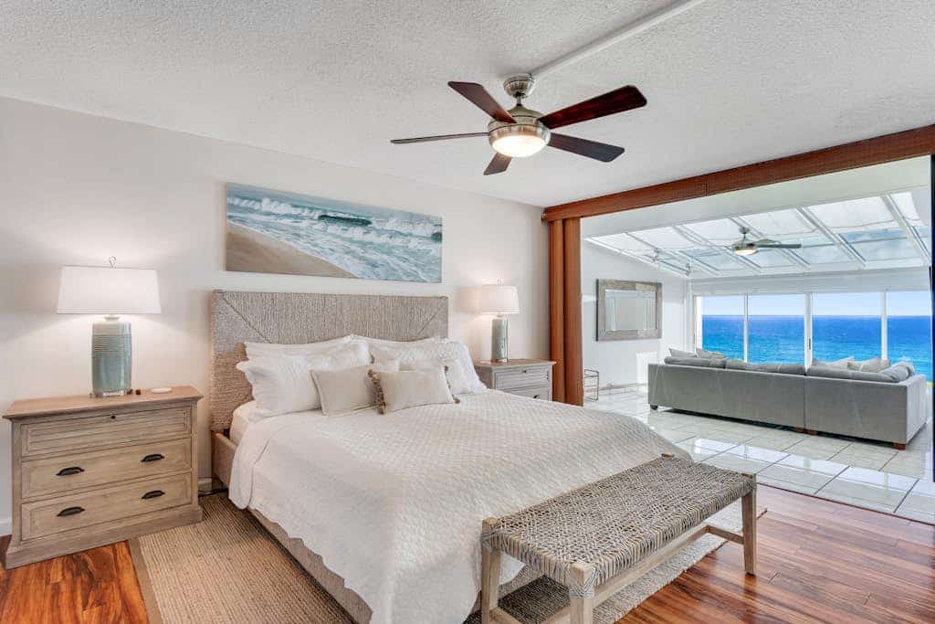 Oceanfront condo with oversized lanai, private W/D, tennis/pickleball, and pool