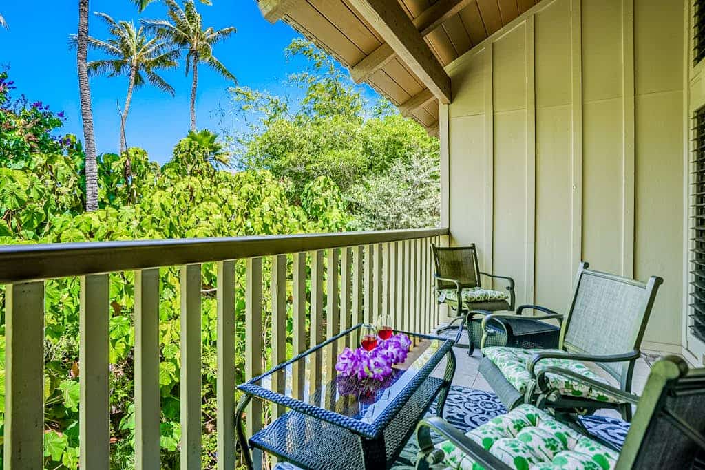 Two-story condo in central Poipu with lanai, pool & W/D - walk to Baby Beach