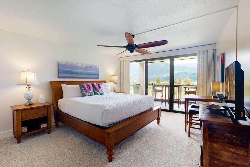 Resort getaway with views of Hanalei Bay, pools & tennis