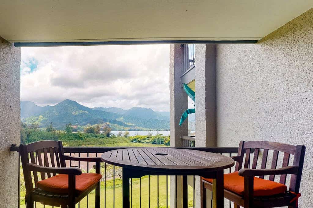 Resort getaway with views of Hanalei Bay, pools & tennis