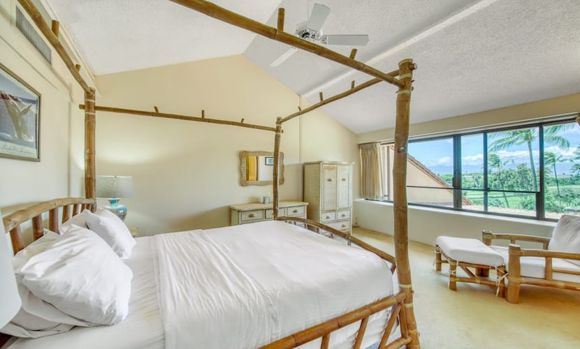 Two-story condo with lanai, shared pool, hot tub, & tennis - walk to beach