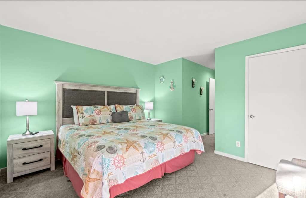 Welcome to Summertree A13, a spacious and inviting 2 bedroom, 2.5 bathroom beach retreat located just a short stroll from the sandy shoreline and nearby fishing pier. Thoughtfully designed for families and groups, this charming coastal getaway comfortably accommodates up to 6 guests with a king sized bed, two full sized beds, a full sleeper sofa, and a twin sleeper sofa. Whether you're planning a relaxing beach vacation or a fun filled family getaway, this condo offers the perfect blend of comfort, convenience, and location.