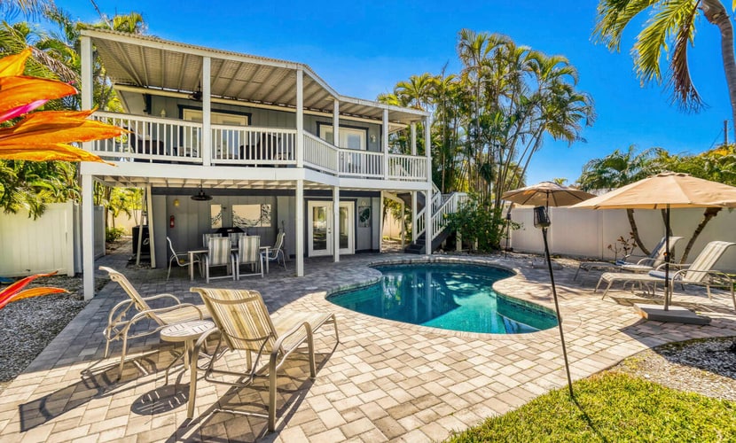 Relaxing Home with Private Pool, High-Speed WiFi, Central AC, & Washer/Dryer