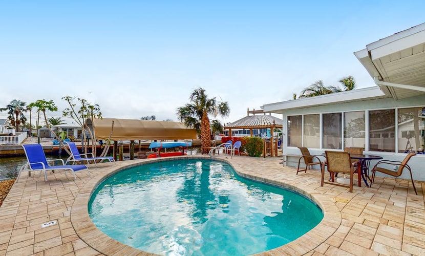 Waterfront Home with Pool, Private Washer & Dryer, and Gazebo