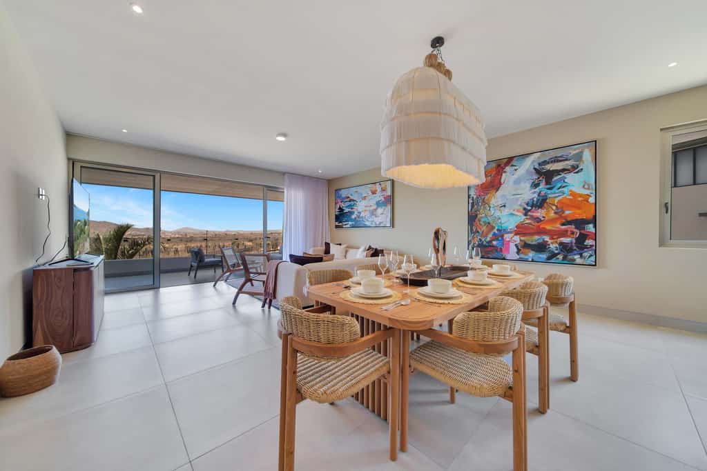 Enjoy a relaxing stay in this beautiful condo with top-tier amenities:
• 3 spacious bedrooms
• Private terrace overlooking the pool and the ocean
• Fully equipped, modern condo
• Laundry center in-home
• Resort-type pools, club house and playroom for children
• Fully equipped gym, tennis, and paddle court
• Fast Wi-Fi , Smart TV & A/C in every room
• 5-minute drive to downtown Cabo
• 1 private parking spaces
• 24/7 gated security