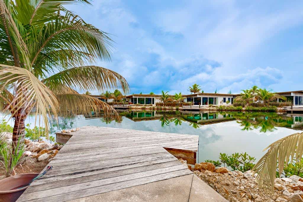 Relaxing villa with private plunge pool, canal views & open layout for families