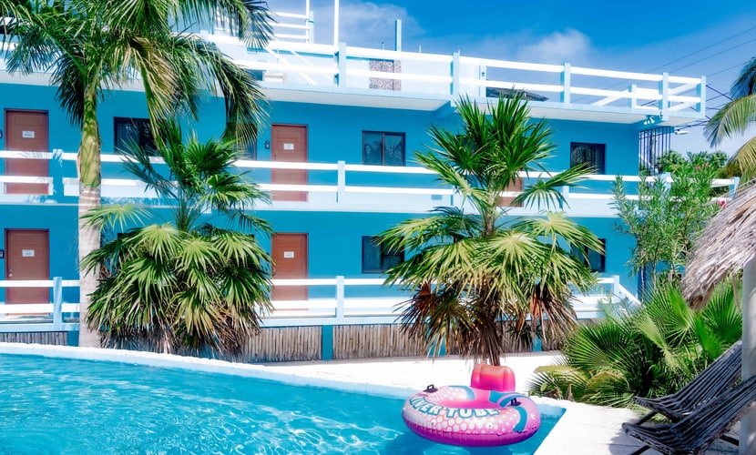 Multi-Suite Family Property with Private Pool, Ocean Views, WiFi, and Partial AC