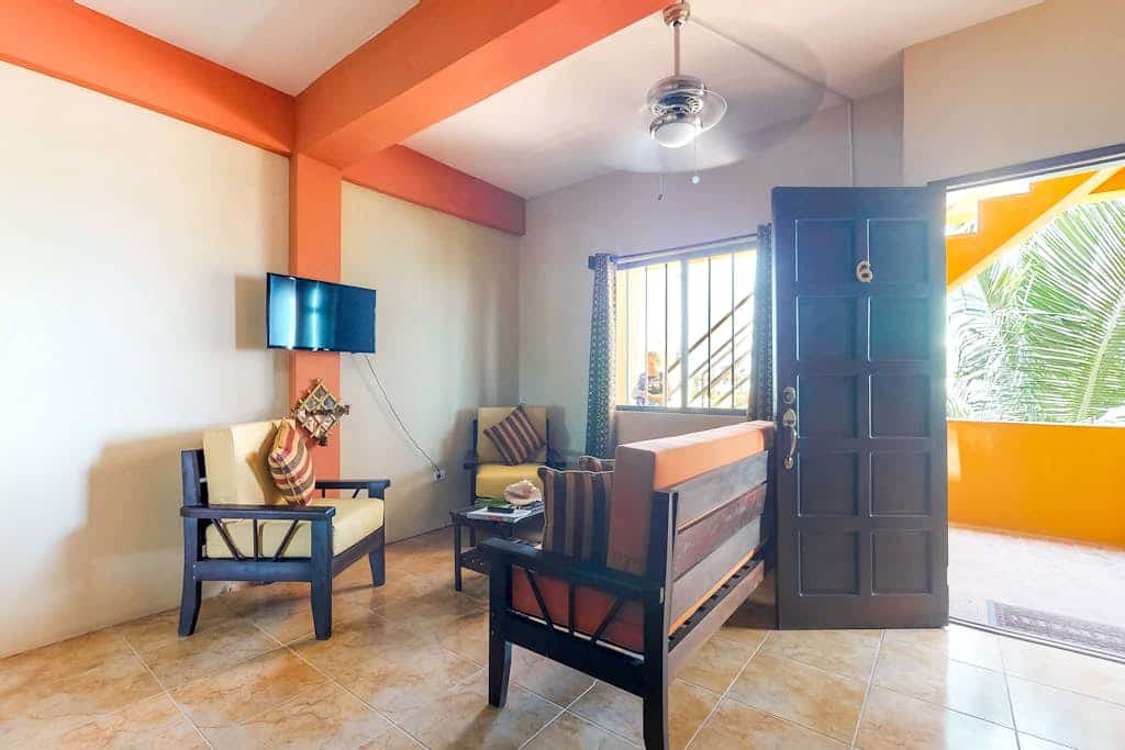 Family-friendly condo with WiFi & partial AC, located just steps from the ocean
