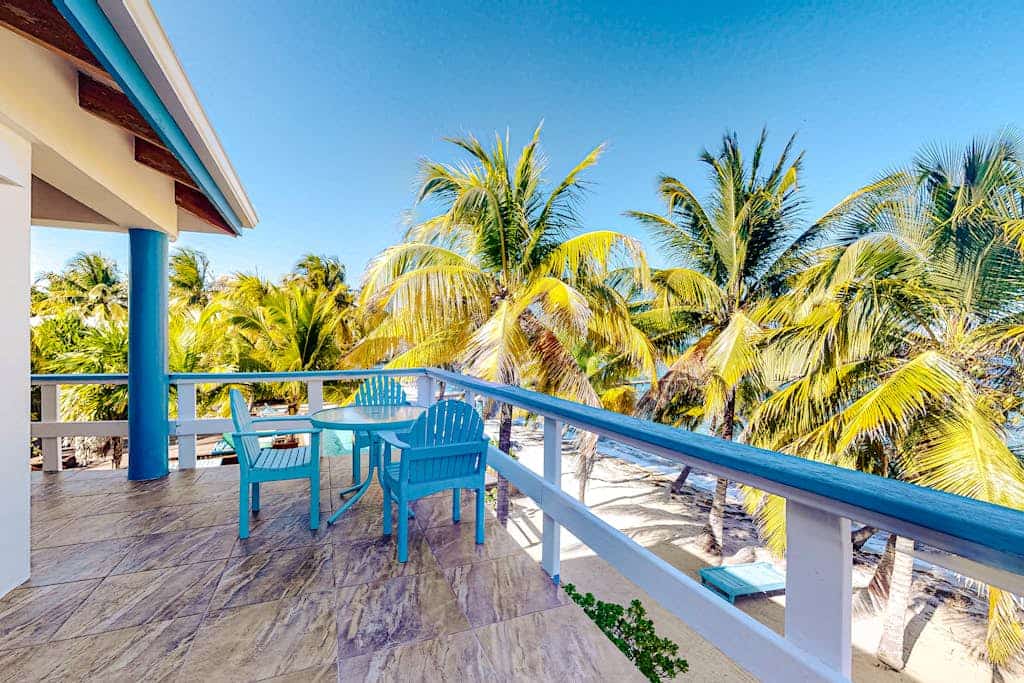 Comfortable oceanfront condo with  pool & ocean views, shared pool, & free WiFi