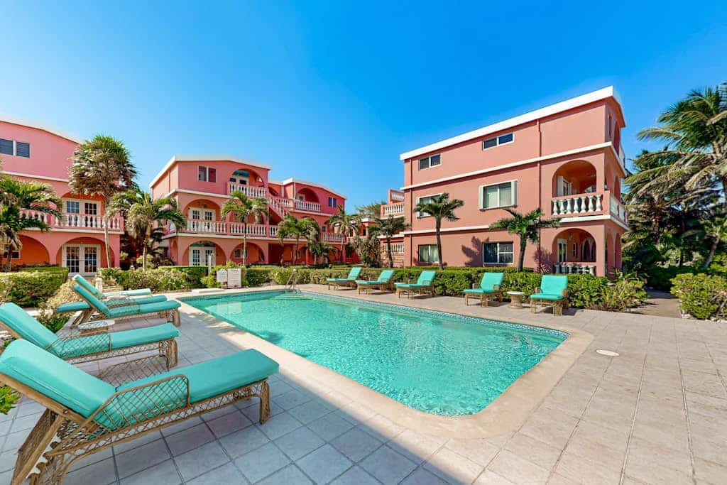 Oceanfront condo w/ shared pool, sea view, WiFi & partial AC - steps to beach