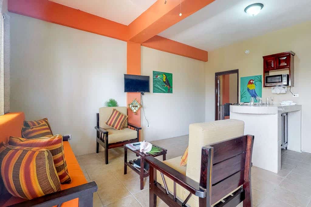 Apartment mere steps from the ocean with WiFi, partial AC, and a shared rooftop