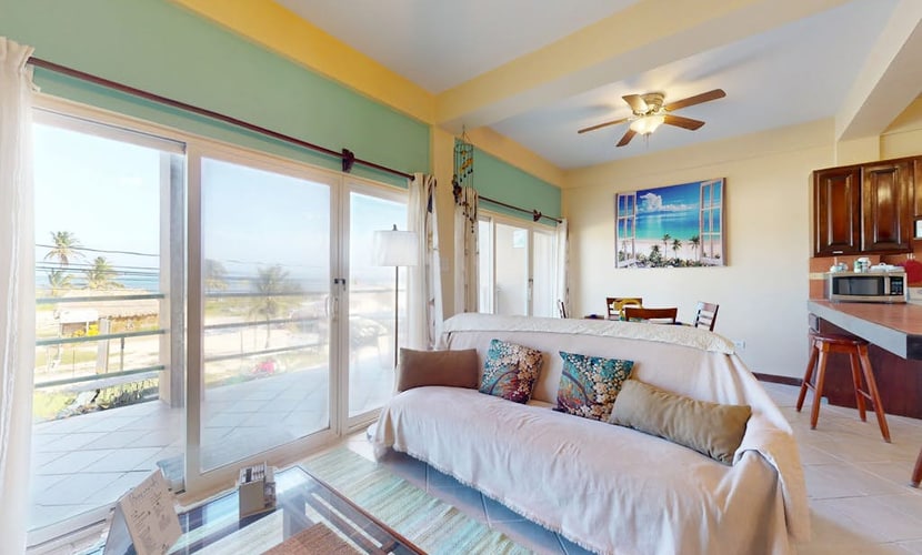 Beautiful home with water views, shared pool, free WiFi, private W/D, & AC